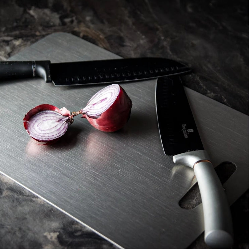 Stainless Steel Cutting Board Set for Hygienic Meal Prep