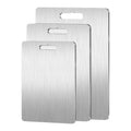 Stainless Steel Cutting Board Set for Hygienic Meal Prep