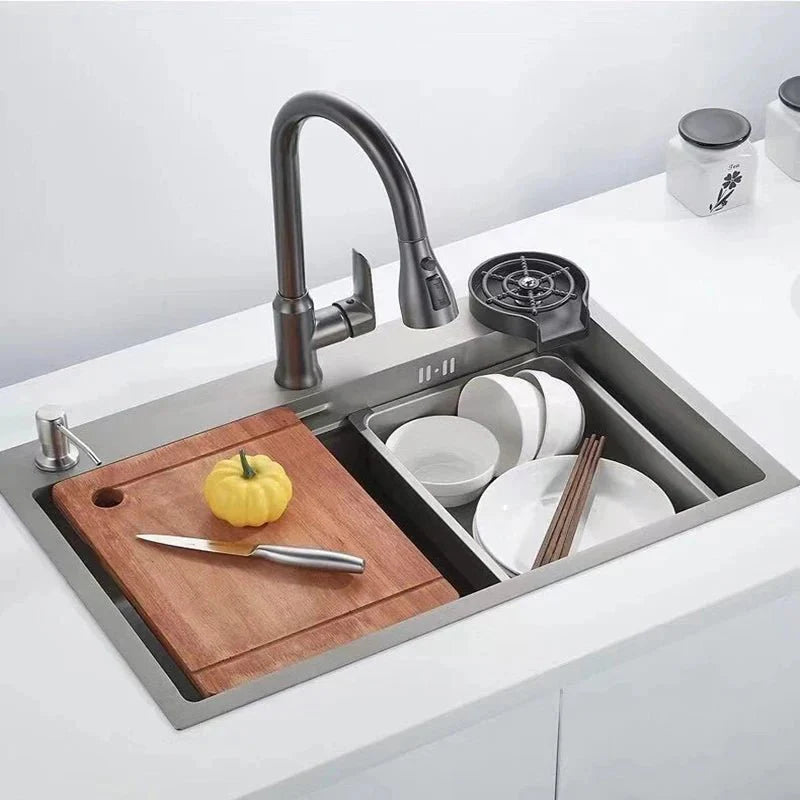 Stainless Steel Kitchen Accessories with Pull Down