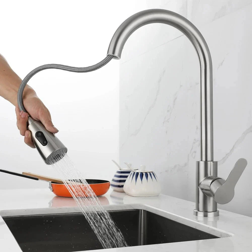 Stainless Steel Kitchen Accessories with Pull Down