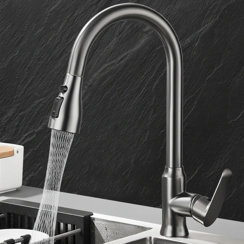 Stainless Steel Kitchen Accessories with Pull Down