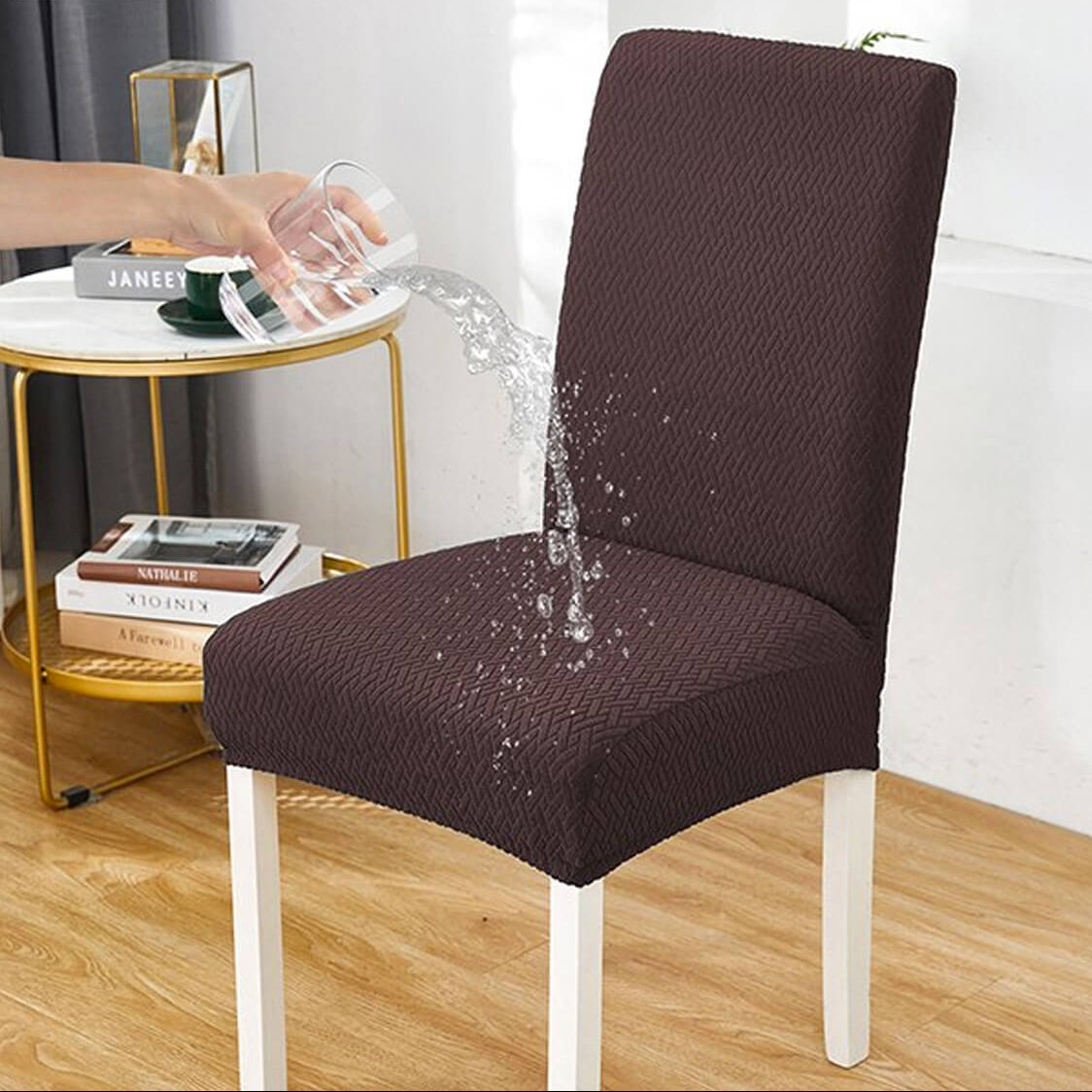 Stretch Chair Covers for Elegant Dining and Everyday Protection