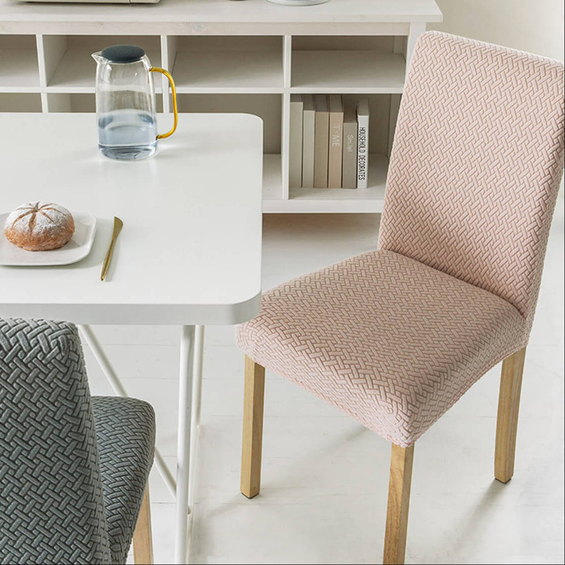 Stretch Chair Covers for Elegant Dining and Everyday Protection