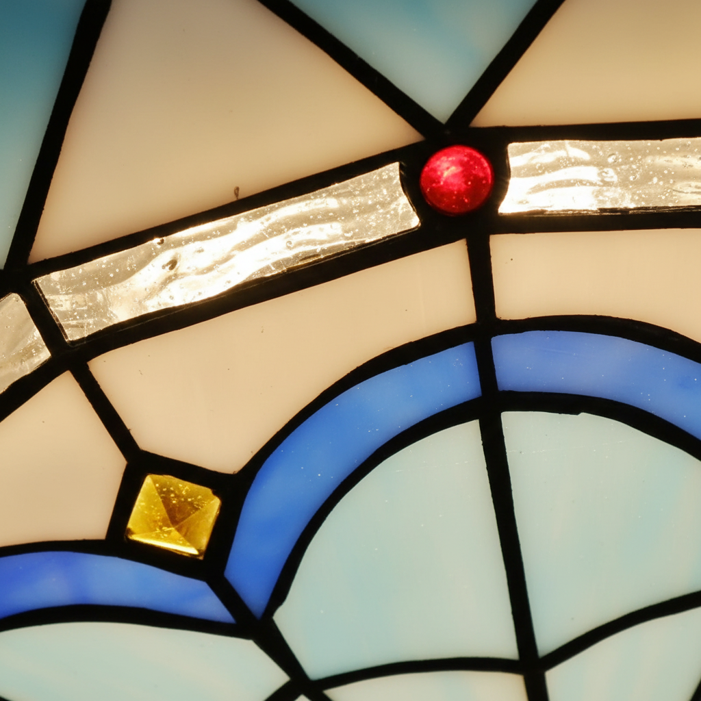 Tiffany lamps Stained Glass Ceiling Lantern