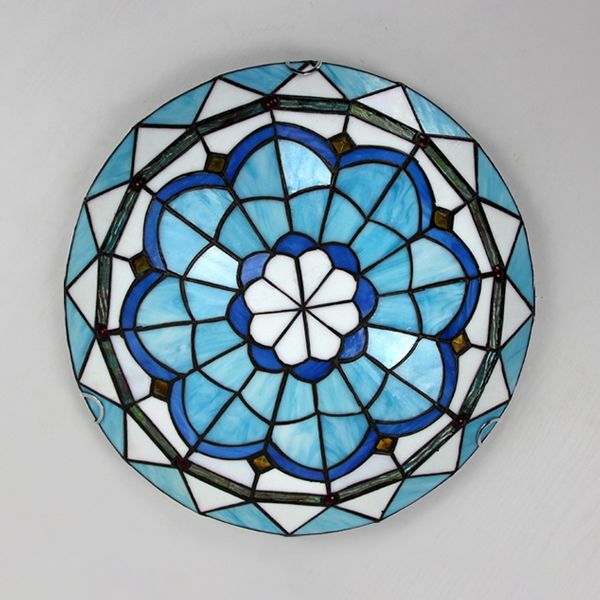 Tiffany lamps Stained Glass Ceiling Lantern