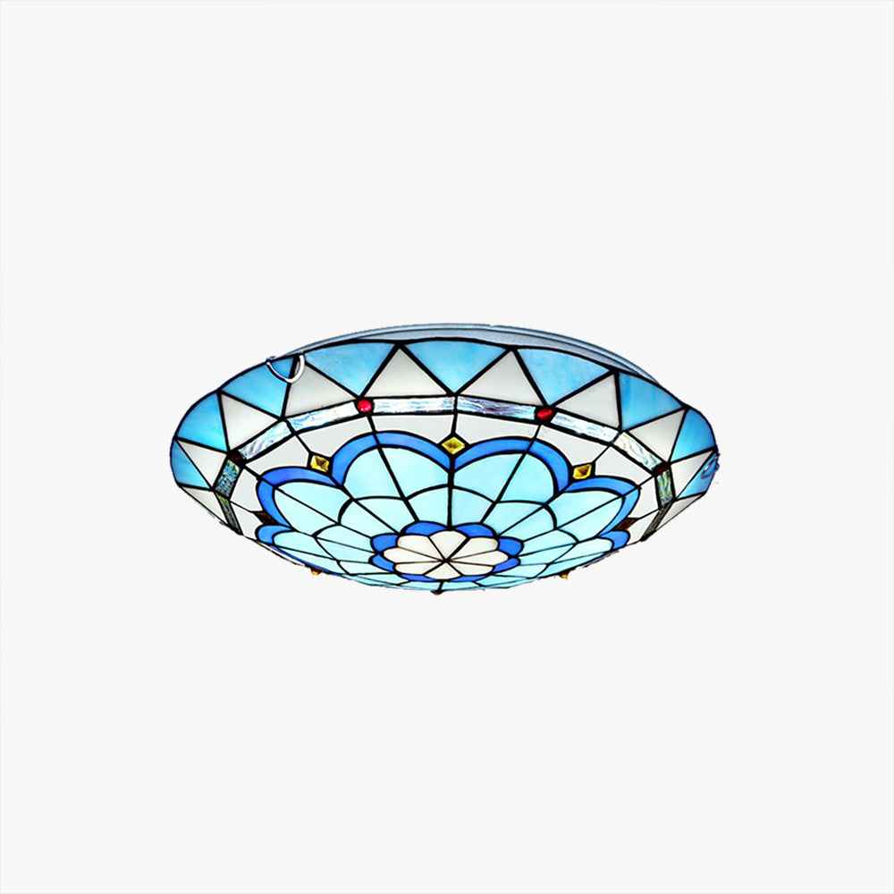 Tiffany lamps Stained Glass Ceiling Lantern
