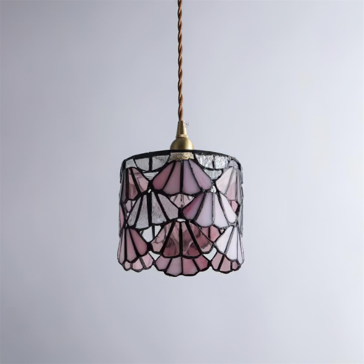 Tiffany Stained Glass Pendant Lantern