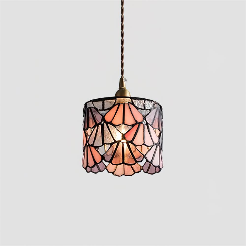 Tiffany Stained Glass Pendant Lantern