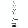 Tree Style Coat Rack with Freestanding Design