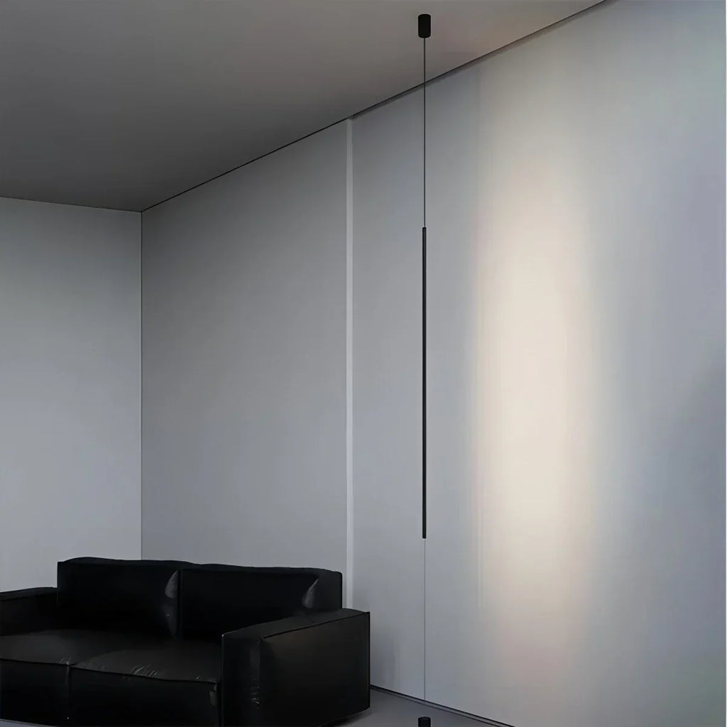 Vertical Line Floor-to-Ceiling LED Lamp