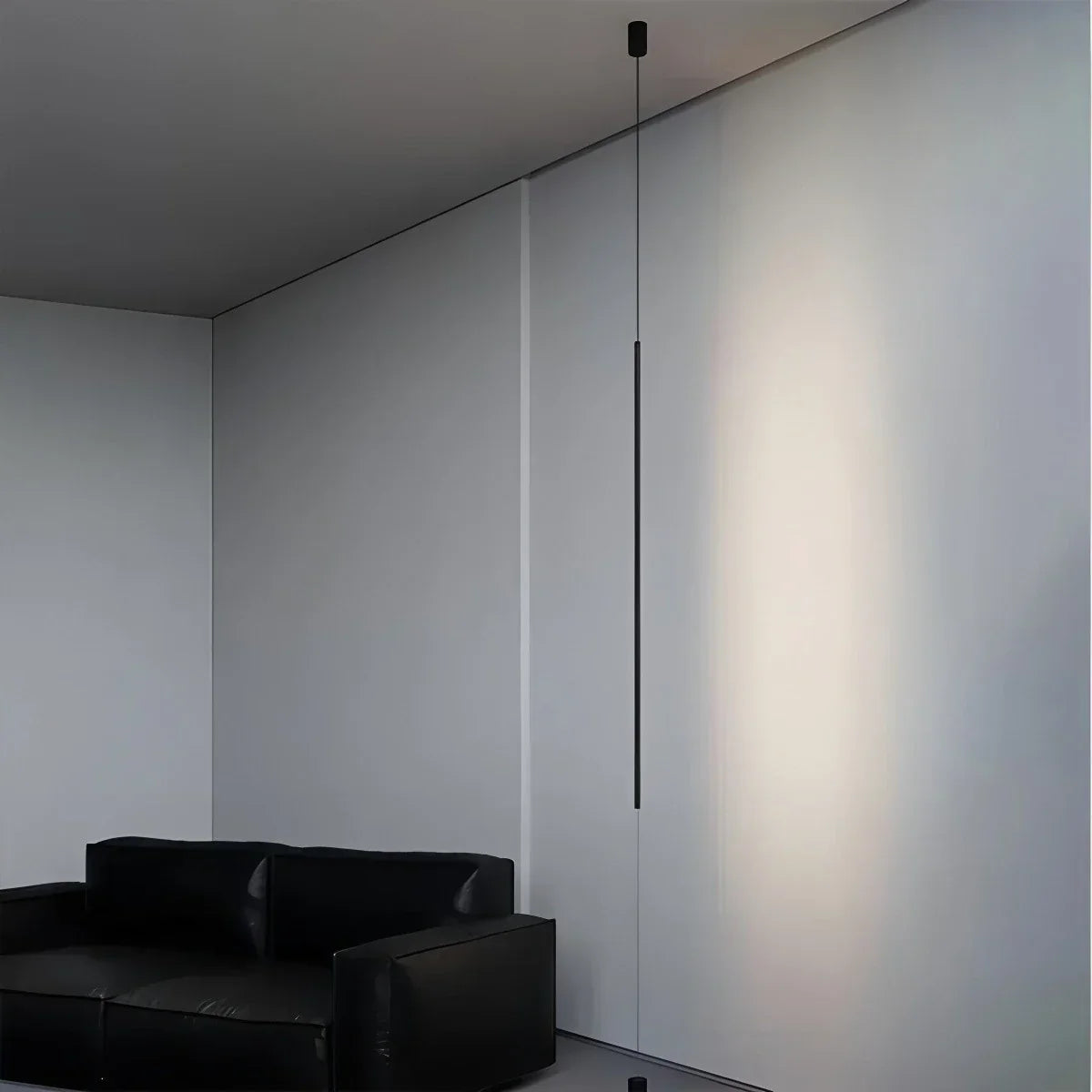 Vertical Line Floor-to-Ceiling LED Lamp