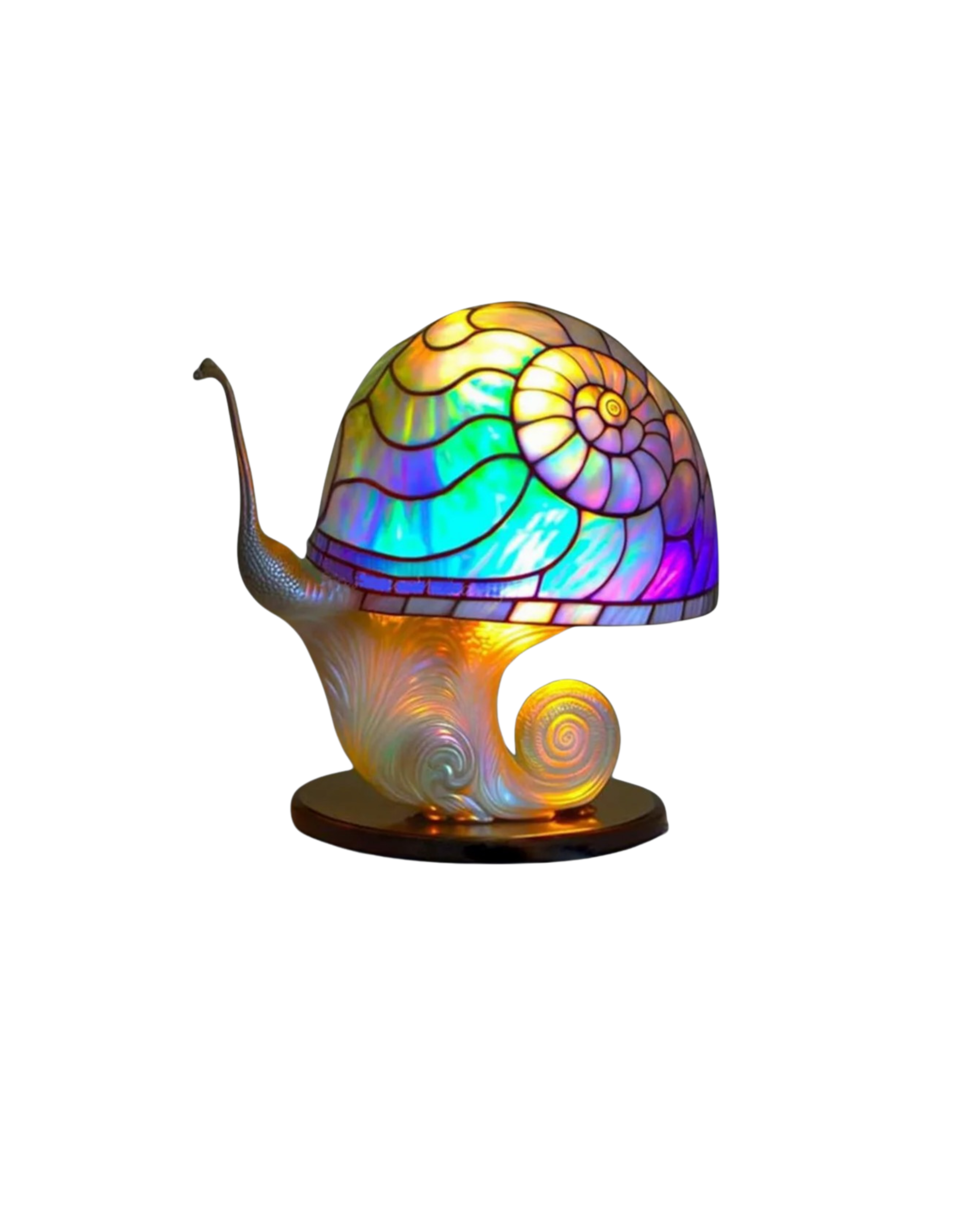 Vintage Mushroom Table Lamp with Whimsical Retro Design