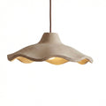 Vintage Wabi-Sabi Flower Pendant Light with Retro Handcrafted Design