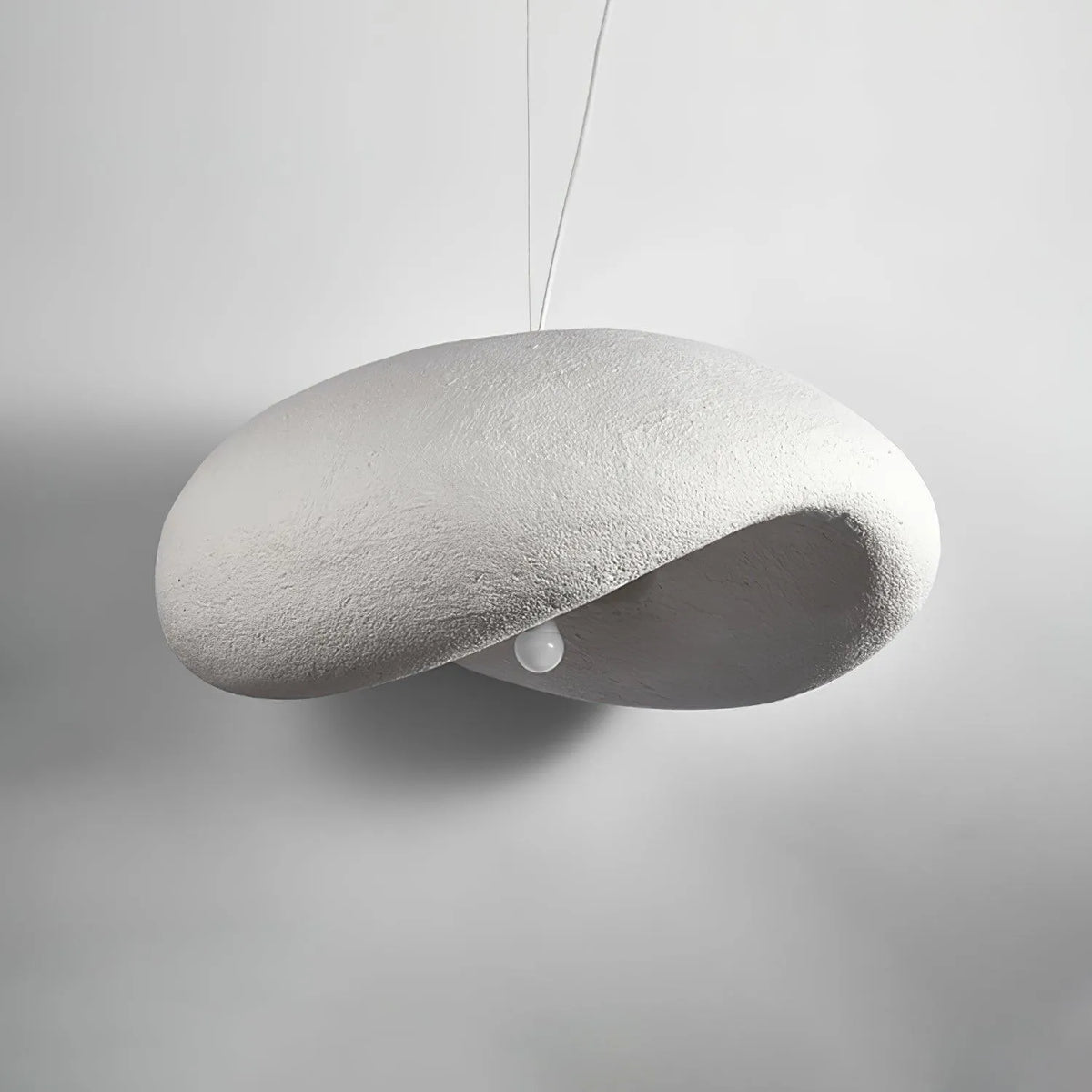 Wabi-Sabi Cloud Pendant Light with Organic Japandi Form
