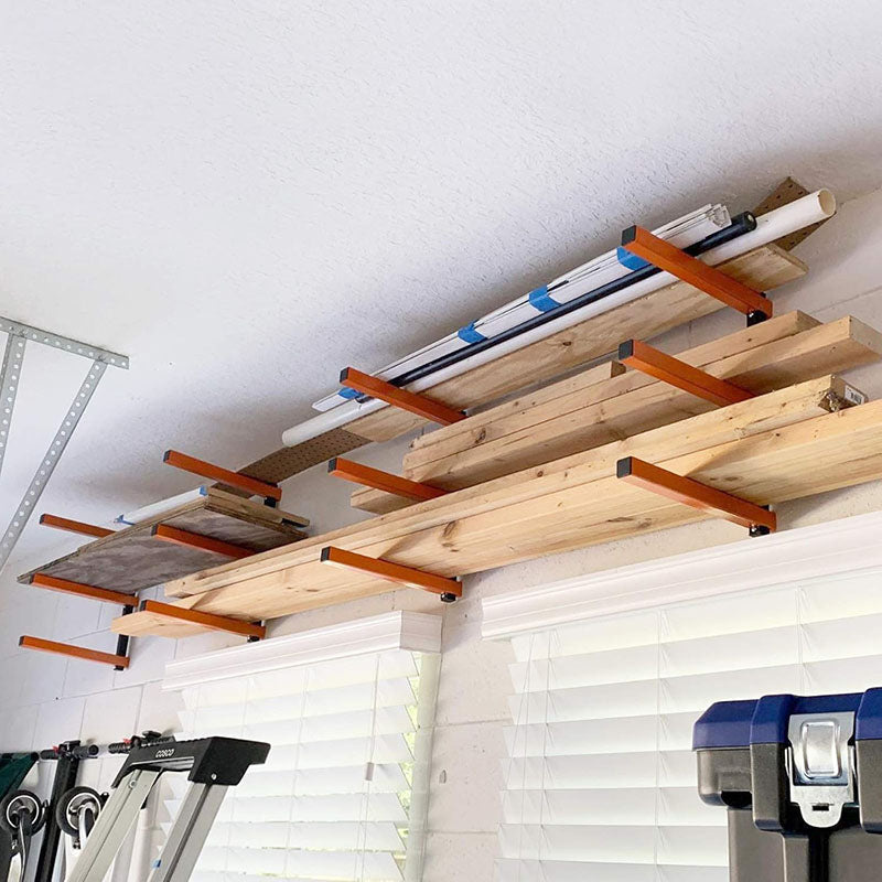 Wall Mounted Storage Rack for Heavy-Duty Organization and Space Saving