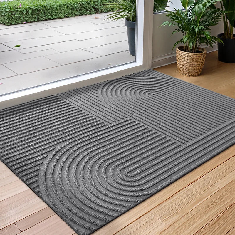 Water-Absorbent Door Mat With Anti-Slip Design