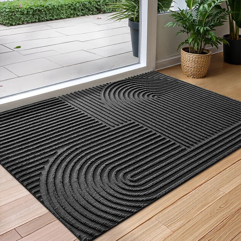 Water-Absorbent Door Mat With Anti-Slip Design