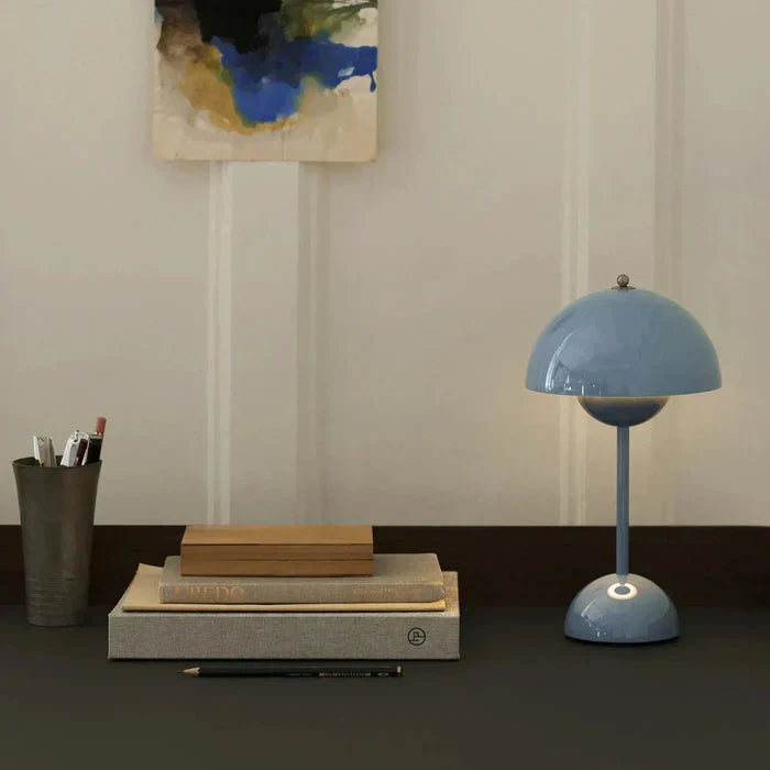 Wireless Modern Table Lamp with Touch Control for Ambient Lighting