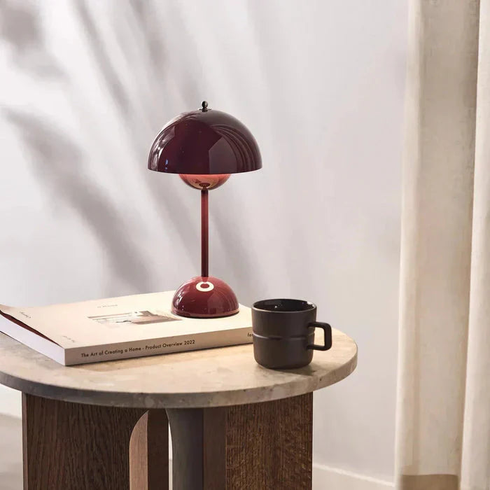 Wireless Modern Table Lamp with Touch Control for Ambient Lighting