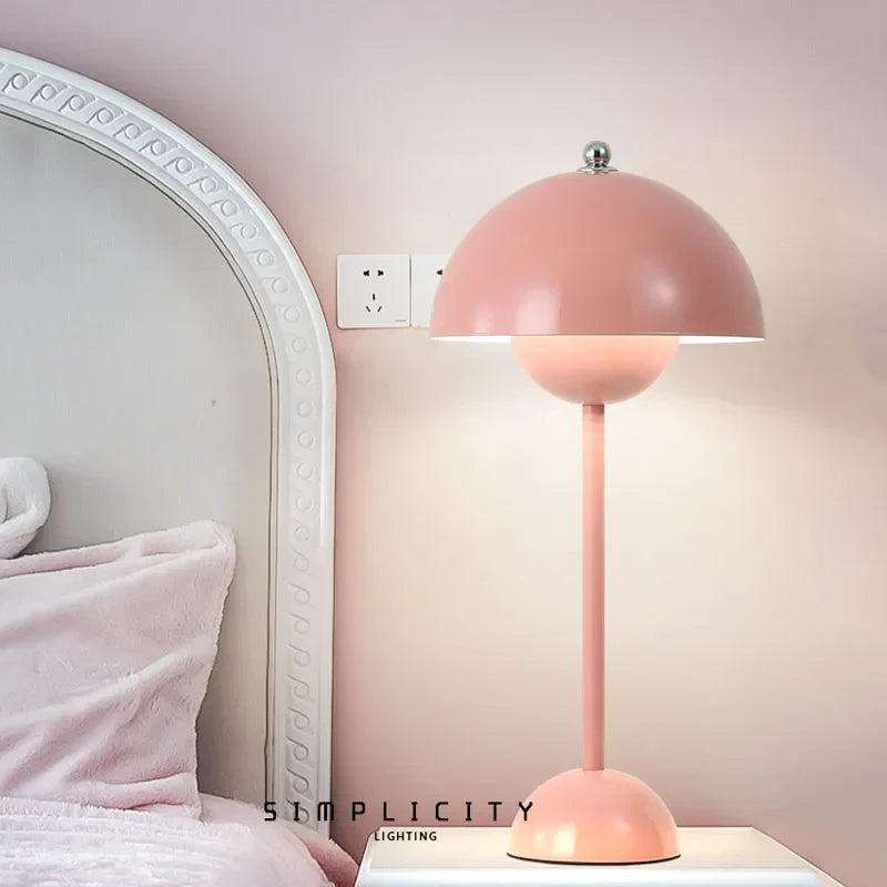 Wireless Modern Table Lamp with Touch Control for Ambient Lighting